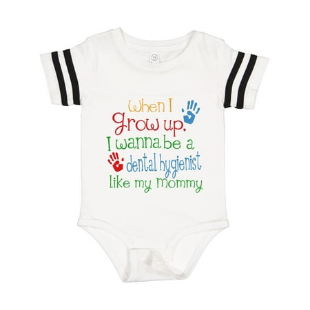 

Inktastic Dental Hygienist Like Mommy Gift Baby Boy or Baby Girl Bodysuit
