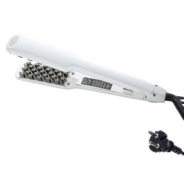 Plancha de pelo voluminizadora profesional: aumenta el volumen del cabello, plancha de pelo de cerámica Herramienta para dar volumen, temperatura ajustable