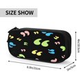 thumbnail image 4 of Quotation Marks Symbol Pencil Case, Large Capacity Pen Holder Large Pouch, 4 of 4