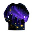 thumbnail image 6 of KPOPLK Girls Pajamas - 2 Piece Long Sleeve Halloween Pajamas and Pants Set 2-8 Years Kids Outfit Set,Size 8-9 Years, 6 of 9