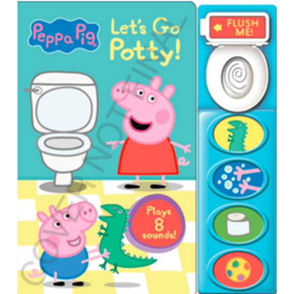 Peppa Pig: Let's Go Potty! Sound Book (Board Book)