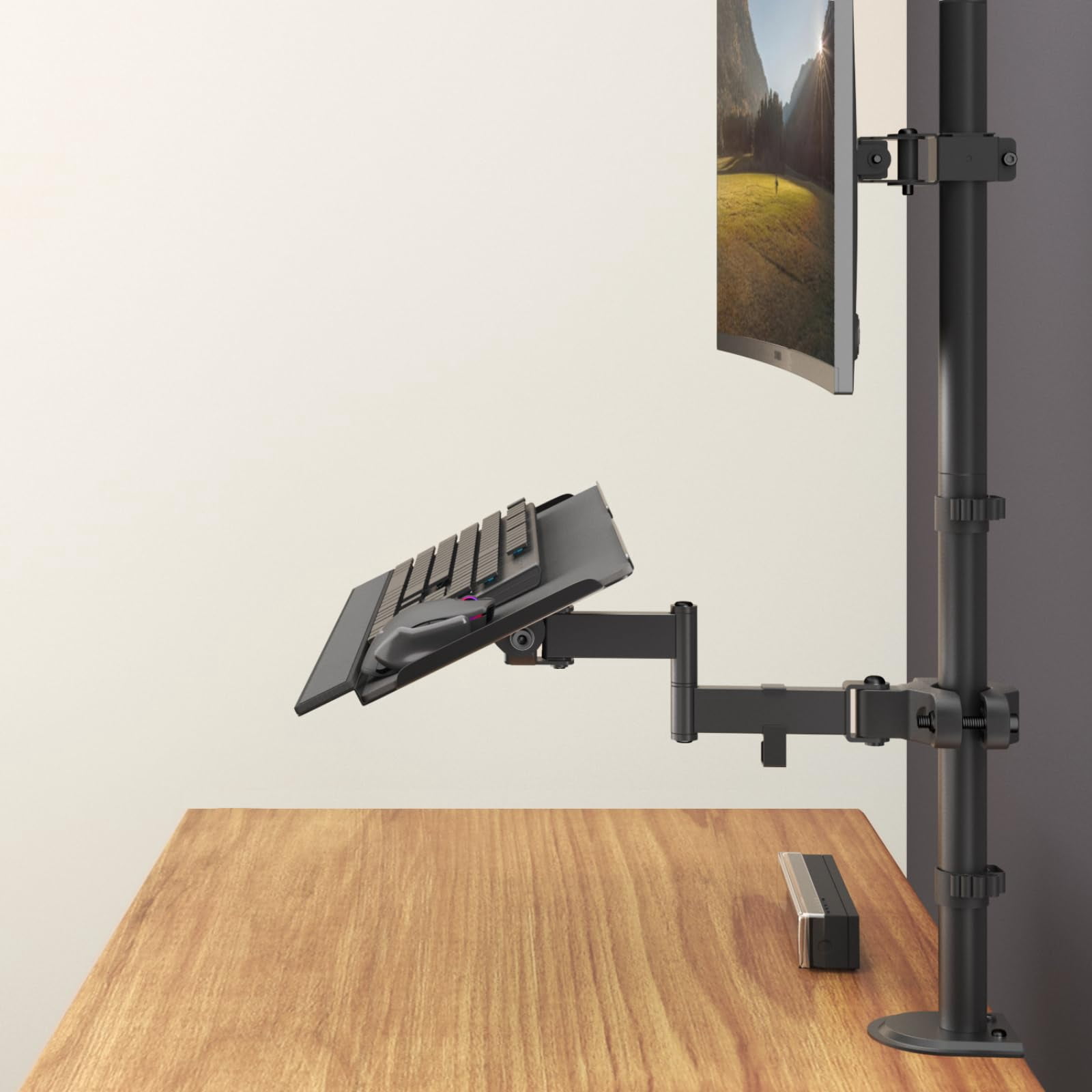 PUTORSEN Keyboard Tray for Pole Mounting