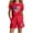 Red, variant on Stamzod Girls' Clothing Sets American Flag Short Sleeve Tops and Shorts Summer 2 Piece Outfits 3-14 Years Gray 7-8 Years