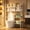 D, variant on Taicans Over Toilet Storage Rack - 63 Inch Tall Multi Layer Bathroom Shelf,Space Saver Organizer for Bathroom,Laundry Room,Balcony
