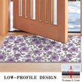 thumbnail image 3 of Pioneer Flower Floral Print Pattern Door Rugs,Washable Non Slip Door Mats Indoor,Decorative Door Mats,Entry Mat Indoor for Entrance,Bedroom,Kitchen,Bathroom,17"x30", 3 of 6
