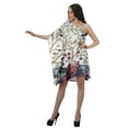 thumbnail image 2 of Moomaya Robe d'Été à Épaules Imprimées Robes de Cocktail pour Femmes Robe de Plage, 2 of 6