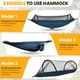 thumbnail image 4 of Hamaca Chihee Ultra Ligera para Camping y Viajes con Mosquitero, Capacidad 300 kg, 4 of 6