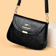 thumbnail image 4 of Bolso cruzado de lujo para mujer, Cartera de hombro de cuero suave de alta calidad, de diseñador famoso, 2024, 4 of 6