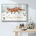 thumbnail image 6 of Woodland Christmas Collection A - Framed Gallery Wrapped Holiday Canvas - 25 x 37 - White Frame, 6 of 9
