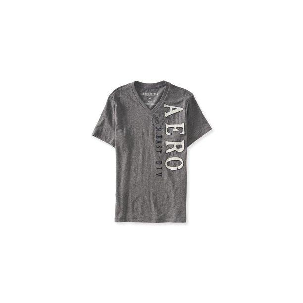 Camiseta adornada Aeropostale Gris Extragrande