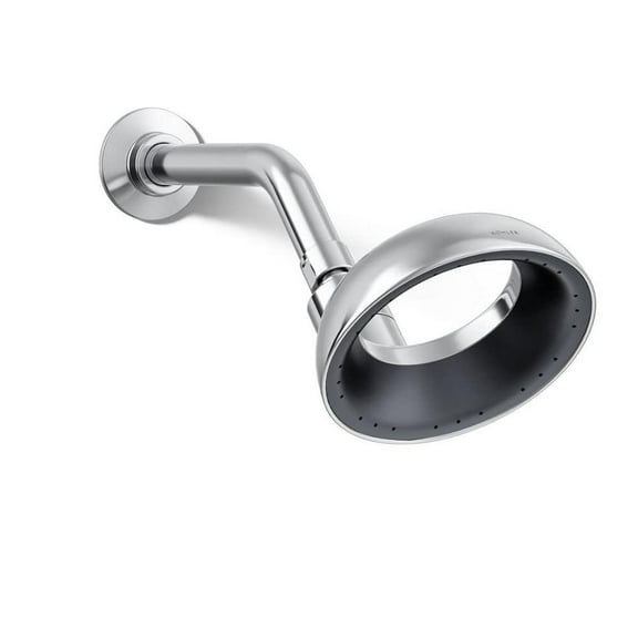 Statement VES 1-Spray Patterns with 1.5 GPM 6 in. Wall Mount Fixed Shower Head in Polished Chrome
