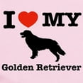 thumbnail image 2 of CafePress - I Love My Golden Retriever Infant Bodysuit - Baby Light Bodysuit, Size Newborn - 24 Months, 2 of 4