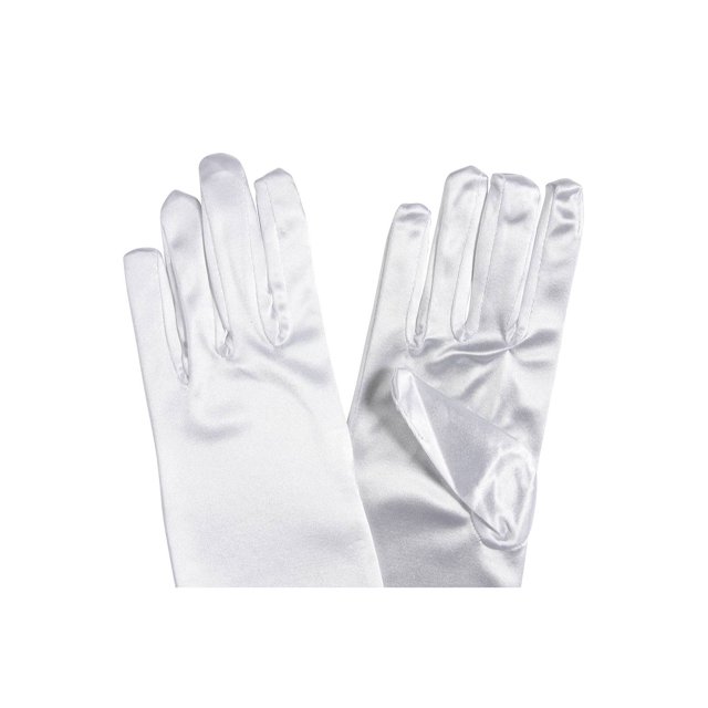 Gravity Threads Gants Satin Opéra au-Dessus du Coude 14,7 Pouces Blanc
