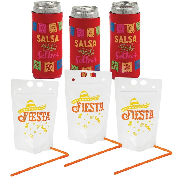 Fun Express Fiesta Drinking Kit Assortments May Vary