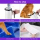 thumbnail image 4 of Limpiador de patas de perro automático recargable, taza de lavado de patas de perro, limpiador de patas de mascotas portátil 2 en 1 con cepillo de silicona suave, alta potencia de 7,4 V, 4 of 4