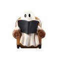 thumbnail image 3 of uhnmki Petite Statue de Lecture Rétro Halloween Article Intérieur Artisanat en Résine, 3 of 6