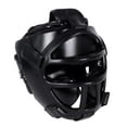thumbnail image 1 of Casco de boxeo Cola Casco de cómodo para Muay Thai Grappling Karate Color Negro L, 1 of 8