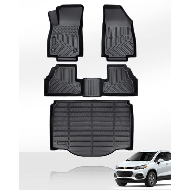 Alfombrillas y forro de carga, 4 unidades, para Chevy Trax y Buick Encore