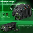 thumbnail image 5 of ESYWEN Xbox Controller Charger Station with 2 x 5520mWh Rechargeable Battery Packs for Xbox One X/S/Elite, Xbox Series X/S, 5 of 7