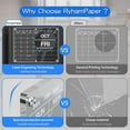 thumbnail image 2 of RyhamPaper Magnetic Acrylic Calendar for Fridge, 17''x12'' Clear Calendar Dry Erase Magnetic Board for Refrigerator with 5 Markers and 1 Eraser, Acrylic Magnetic Calendar for Fridge, 2 of 6