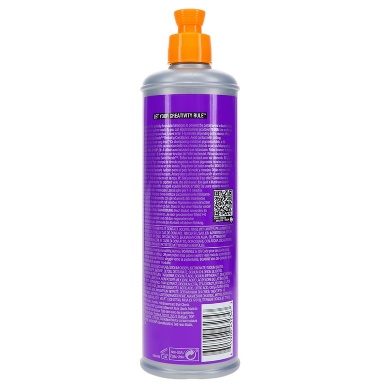 TIGI Bed Head Serial Blonde Toning Shampoo, 13.53 oz photo 5