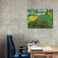 thumbnail image 3 of Epic Graffiti 'Field With Poppies 2' by Vincent Van Gogh, Giclee Canvas Wall Art, 34"x26", 3 of 8