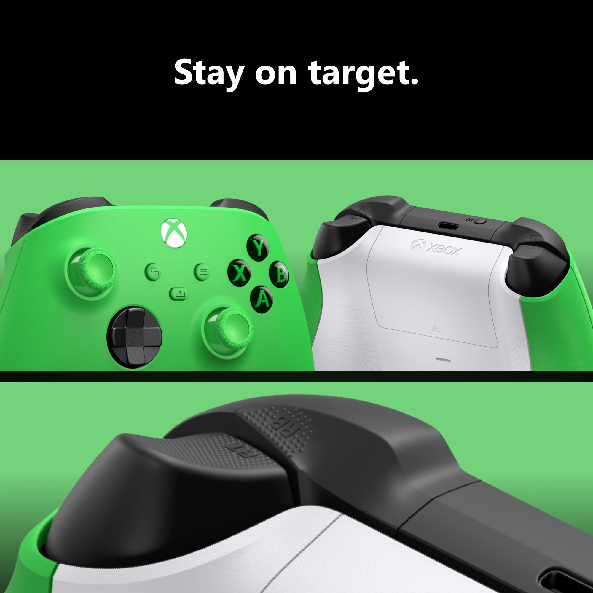 XBOX Wireless Controller – Velocity Green – for XBOX Series X|S, XBOX One, PCs, TVs, mobile, and more