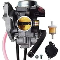 Carburetor Replacement Compatible with Grizzly 600 YFM600 1998–2001, Rhino 660 YXR660 2004–2007, and Grizzly 660 YFM660 2002–2008