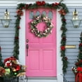 thumbnail image 5 of Fmlxio Artificial Spring Wreath Summer Wreaths for Front Door Simulated Flower Wreath Door Lintel Flower Wreath Decoration Rose Flower Wreath Fake Flower Wedding And Holiday Pendant on Clearance, 5 of 7