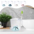 thumbnail image 7 of 3D Base Rinse Cup,Ergonomic Toothbrush Holder with Stable Bottom Design,Anti Slip Brushing Cup for Sink Counter,Practical Dental Care Mug for Family and Youngster Oral Hygiene, 7 of 7