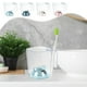 thumbnail image 1 of Mejor vaso para enjuague bucal de viaje para parejas - Taza portátil de plástico para enjuague con mango antideslizante para uso doméstico y exterior, 1 of 6