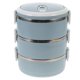 thumbnail image 2 of Stackable Lunch Box Stainless Steel Bento Box 3 Tier Lunch Holder Portable Lunch Box, 2 of 4