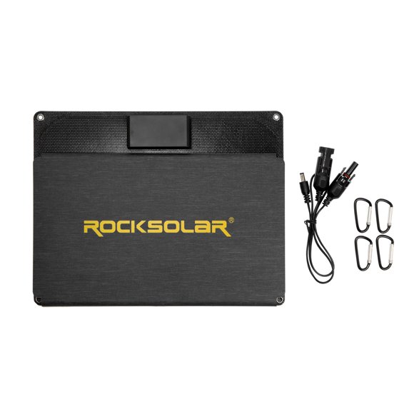 ROCKSOLAR 30W 12V Foldable Solar Panel Portable USB Solar Battery Charger
