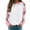 Pink, variant on Shadoumai Football Season Sweatershirt For Women Crew Neck Pullover Long Sleeve Tops Fall Winter Women Football
