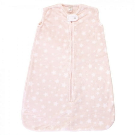 UPC: 0660168568929 | Hudson Baby Infant Girl Plush Sleeping Bag Sack Blanket Pink Star 12-18 Months
