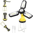 thumbnail image 1 of FFIY LED Work Light Rechargeable Camping Lantern Portable Tent Flashlight by USB Charging Charging Car Repair Household and Emergency Use, 1 of 7