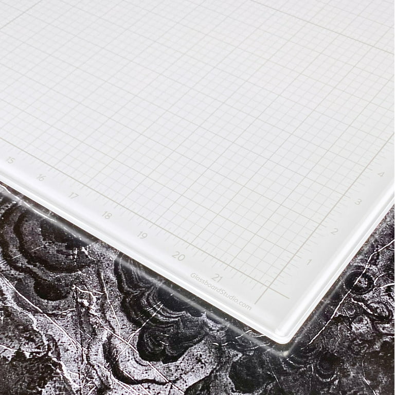 True White Glass Craft Mat – Glassboard Studio