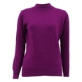 thumbnail image 1 of unbranded 1Ud Camiseta Base Mujer Manga Larga Morada Calidez Natural, 1 of 7