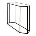 thumbnail image 5 of Evelyn&Zoe Beck 48" Wide Hexagonal Console Table, Blackened Bronze, 5 of 6