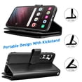 thumbnail image 4 of Takfox Galaxy S23,S23 Plus,S23 Ultra Wallet Phone Case,Takfox PU Leather Magnetic Detachable Card Holders Shockproof Kickstand Protective [Flip Folio Cover] for Samsung Galaxy S23 5G -Black, 4 of 6