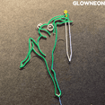 thumbnail image 3 of Glowneon Frog With Sword Neon Sign, Frog Led Sign, Decor Gift For Kid, 3 of 5