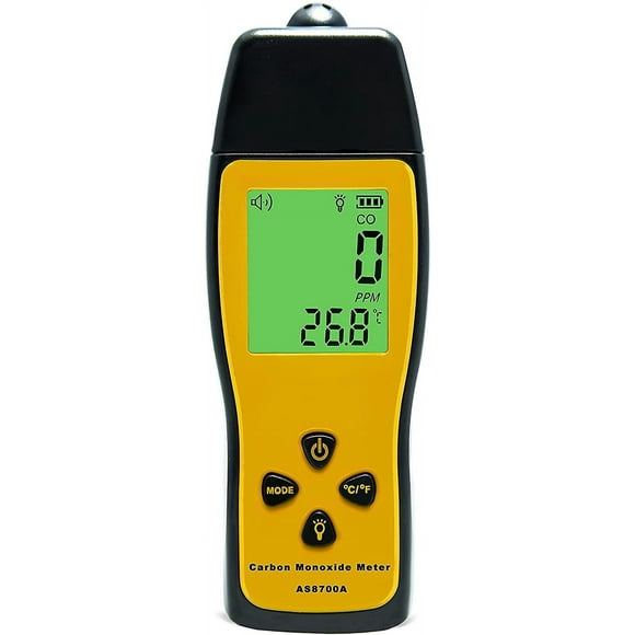 GET IT Handheld Carbon Monoxide Meter, Portable CO Gas Detector, Gas Tester with 01000ppm Range, 1PPM Resolution_Special Gift
