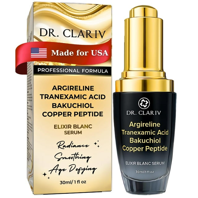Sérum DR. CLARIV Argireline + Péptidos de cobre (GHK-Cu) 30 ml