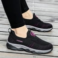thumbnail image 5 of Guttear Women's Athletic Shoes Arch Support Non Slip Work Shoes Breathable Knit Upper Lightweight Shoes, 5 of 9