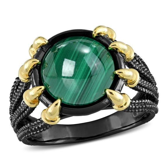 Everly Men's Malachite Sterling Silver Ring