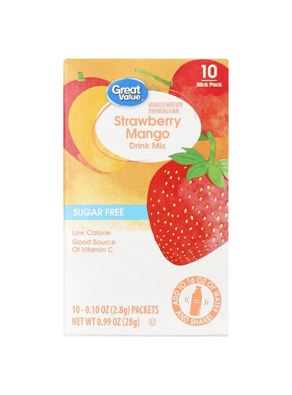 Great Value Powdered Drink Mixes in Beverages