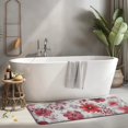 thumbnail image 2 of Pioneer Flower Floral Print Pattern Kitchen Rug Mat,Kitchen Runner Rugs Non Skid Washable,Decorative Kitchen Floor Mats for Kitchen,Sink,Laundry,17"x47.2", 2 of 7