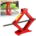thumbnail image 1 of Car Tire Jack, Scissor Jack Iron Red Professional,  Socket Sets Socket Wrenches Car Trunk Tire Iron Handle Lifting Tool, Socket Wrenches, 1 of 8