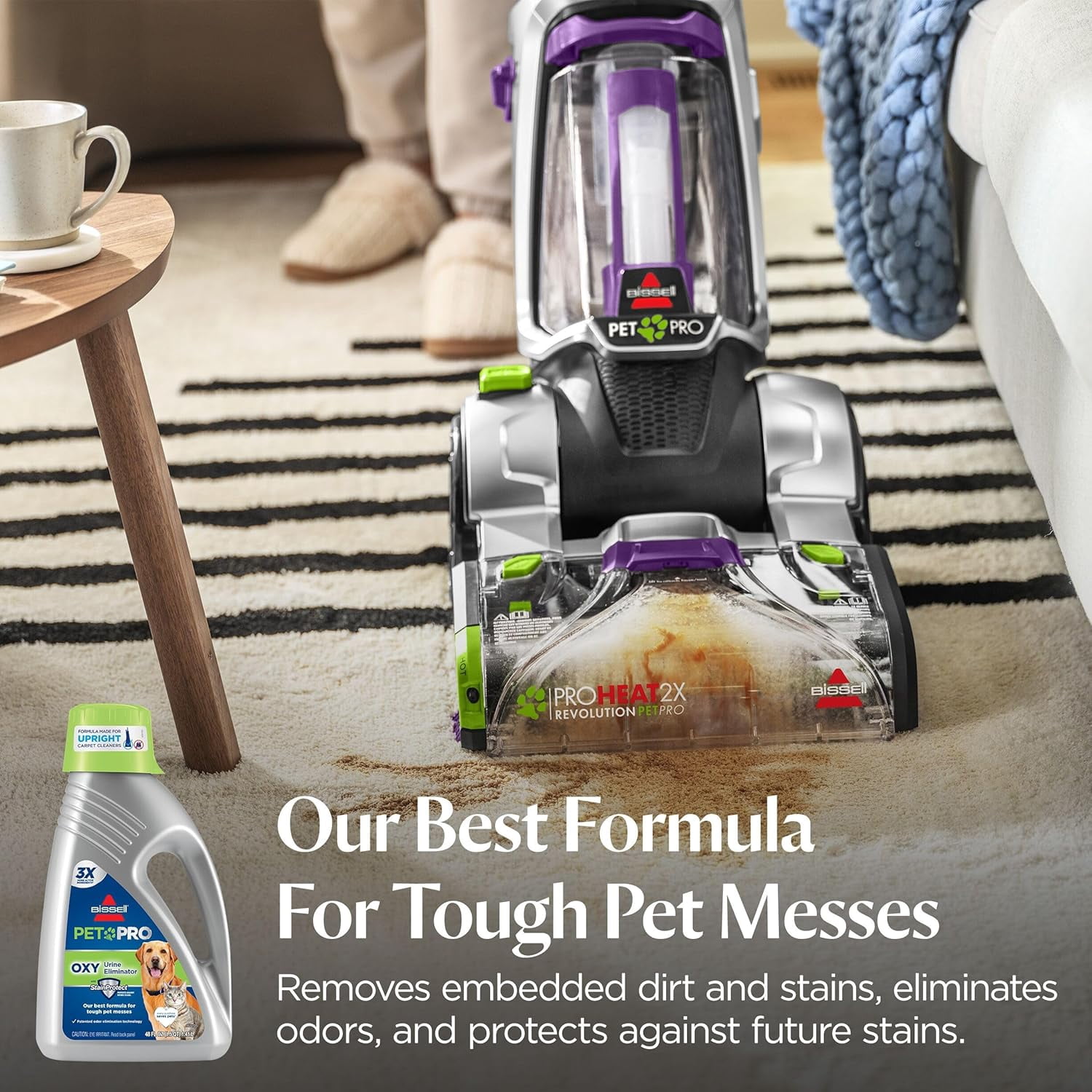 Bissell Pet Pro Oxy Urine Eliminator Upright Deep Cleaning Solution