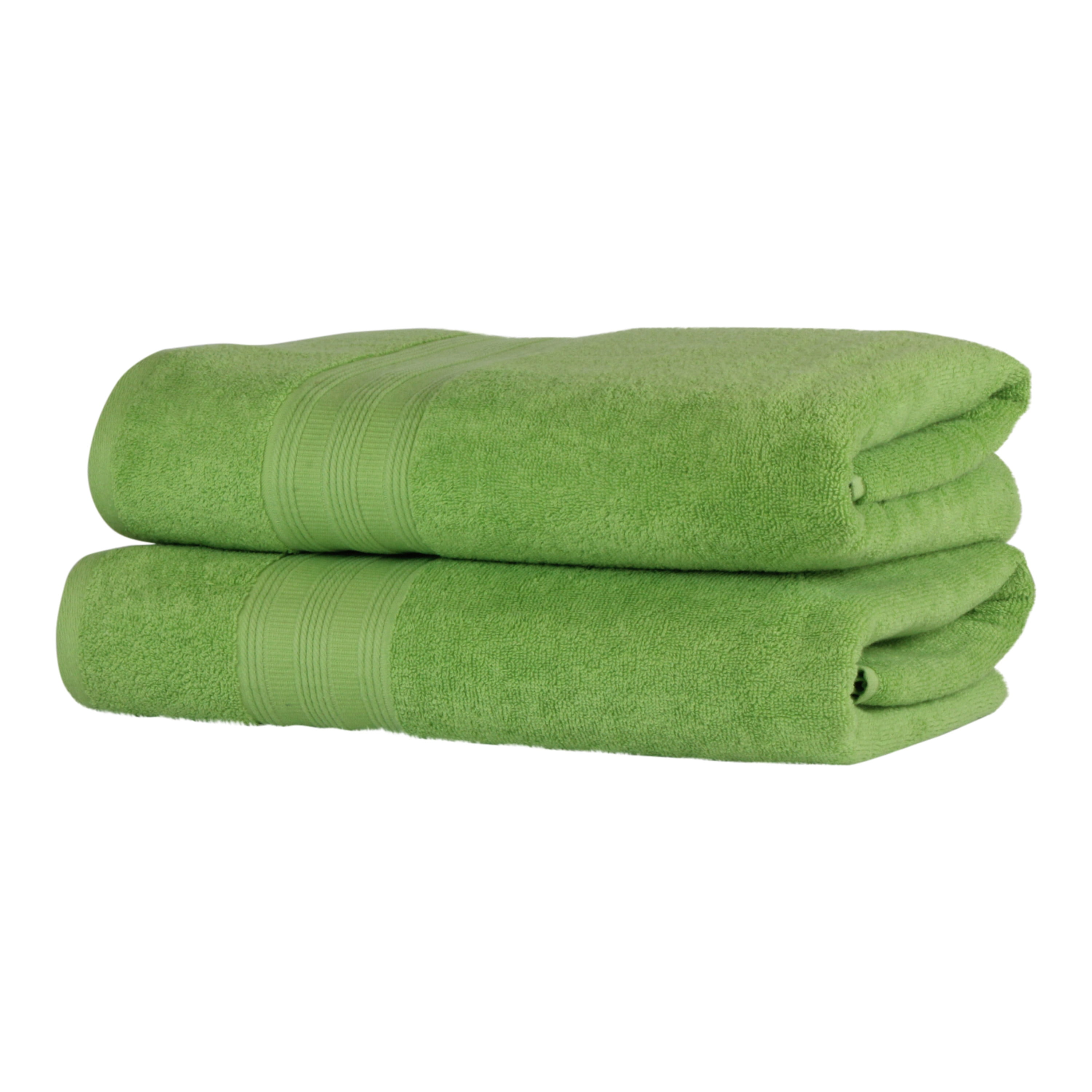 Food Network 2 Pack Sculpted Antimicrobial Kitchen Towels (Green)
